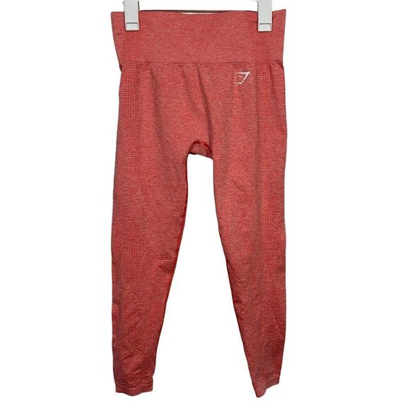 Gymshark Coral Performance Activewear Leggings - Picture 1 of 6